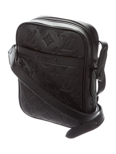 Louis Vuitton Danube Monogram Shadow PM Black 